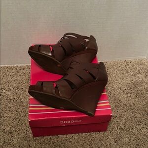 BCBGirls Brown Elegant Heels
